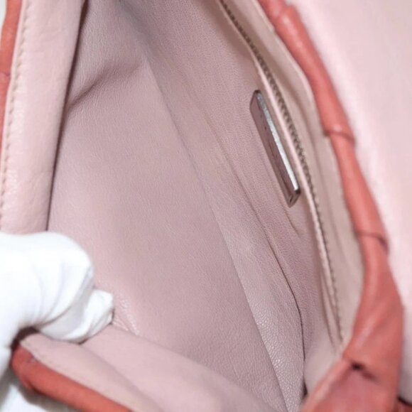 PRADA Shoulder Bag Leather Red Auth KD264 - Picture 11 of 15